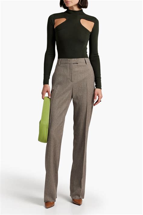 outnet ferragamo trousers